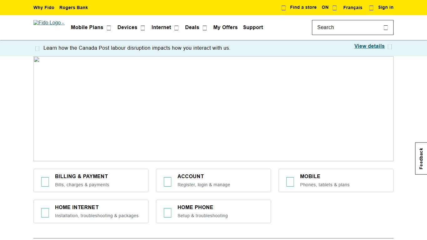 Contact us - Call or chat with customer service - Fido